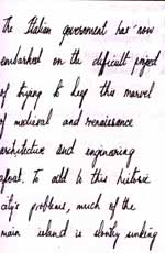 Closely Spaced Letters