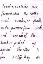 Unevenly Spaced Words