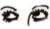 Eyes upper right
